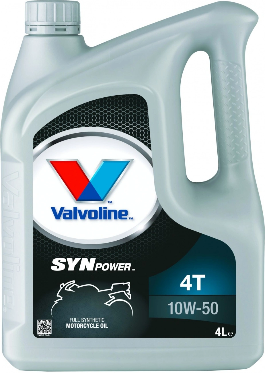 Valvoline Synpower 10W-50 4T-öljy, 4 Ltr. 3 Valvoline Synpower 10W-50 4T-öljy, 4 Ltr.