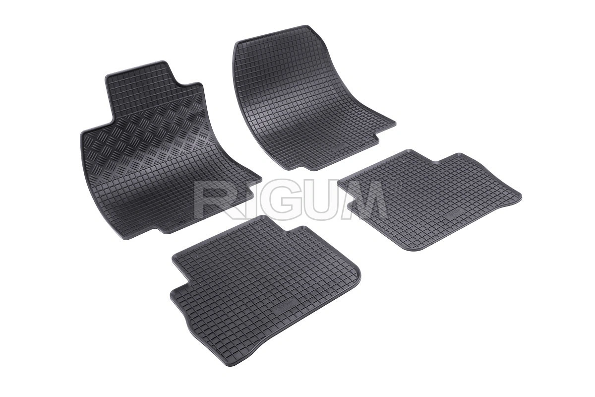 Rigum Merkkikohtainen Kumimattosarja Nissan Tiida Hatchback/Sedan Vm. 2007-2013 3 Rigum Merkkikohtainen Kumimattosarja Nissan Tiida Hatchback/Sedan Vm. 2007-2013