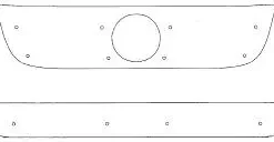 Tammer-Suoja Volkswagen Transporter T5 Vm. 2007-2009 Caravelle Tehdasmaalatut Puskurit